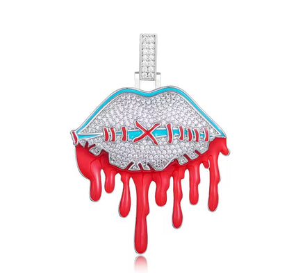 Shiny Lips Pendant