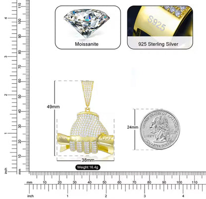 Fisted Dollar Pendant