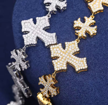 Maltese Cross Bracelet