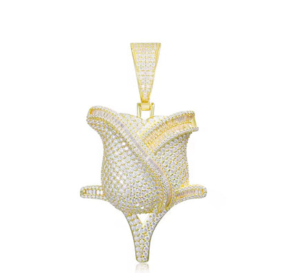 Rose Flower Pendant