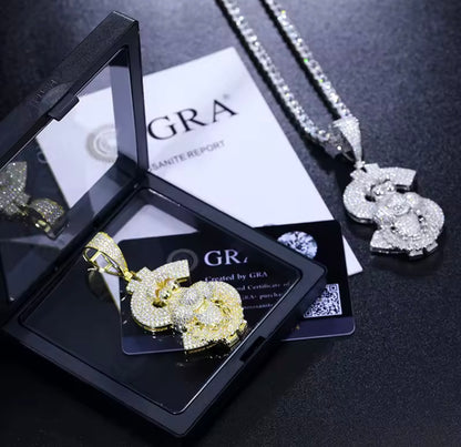 Personality Animal Dollar Sign Pendant