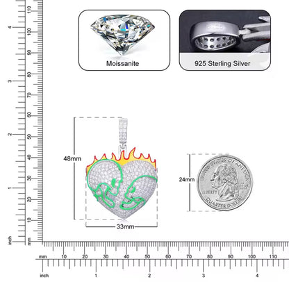 Glowing Heart Pendant