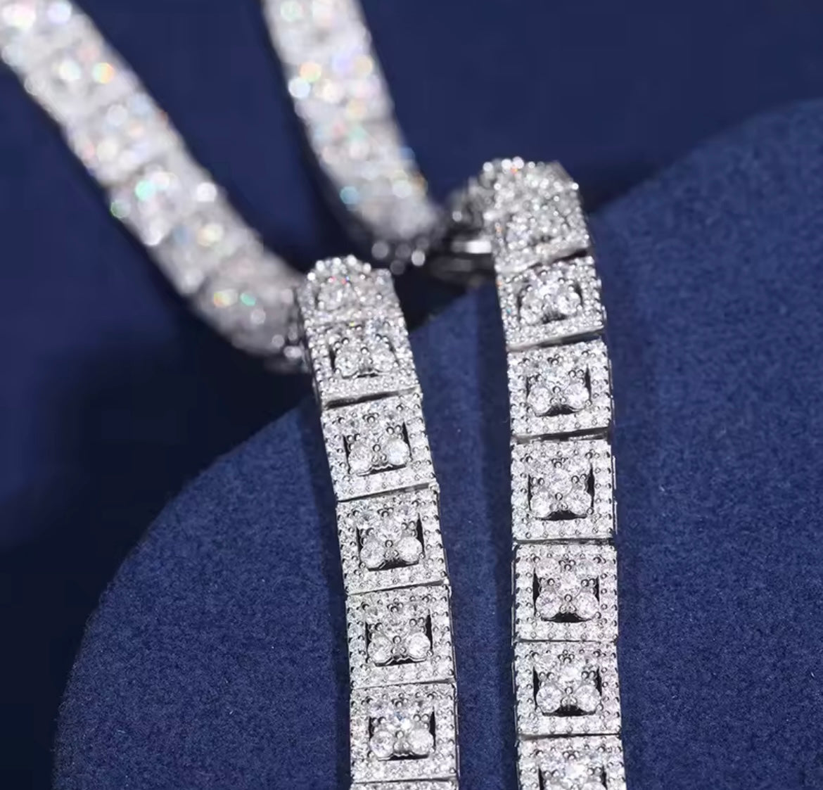 8MM Square Link Chain/Bracelet