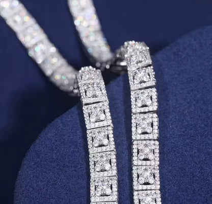 8MM Square Link Chain/Bracelet