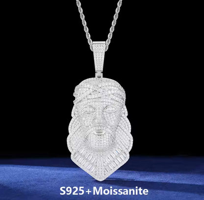 Religious Jesus Head Pendant