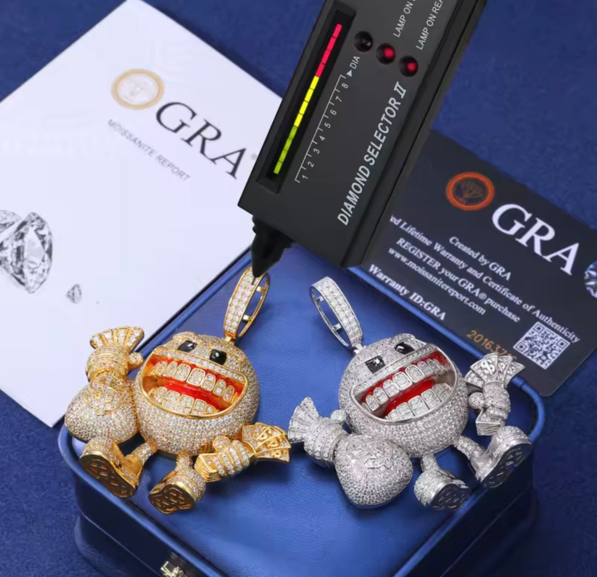 Money Bag Monster Pendant