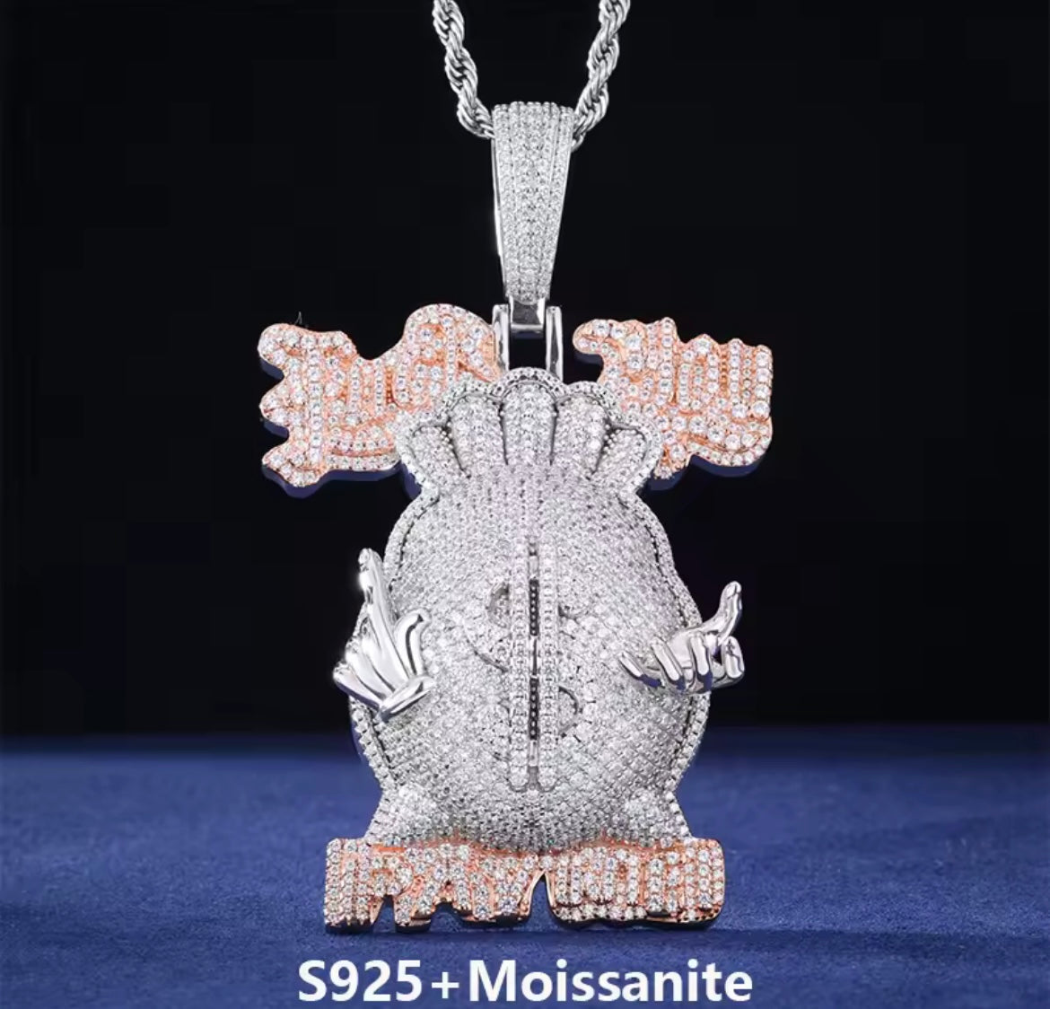 Money Bag F You Pay Me Pendant