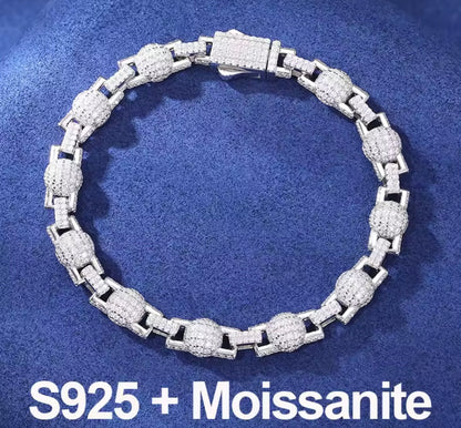 Iced Out Ball Bead Chain/Bracelet