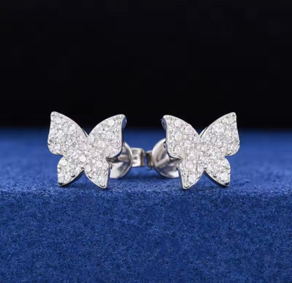 Mini Butterfly Stud Earrings