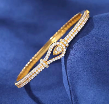 Calla Lily Shaped Bangle