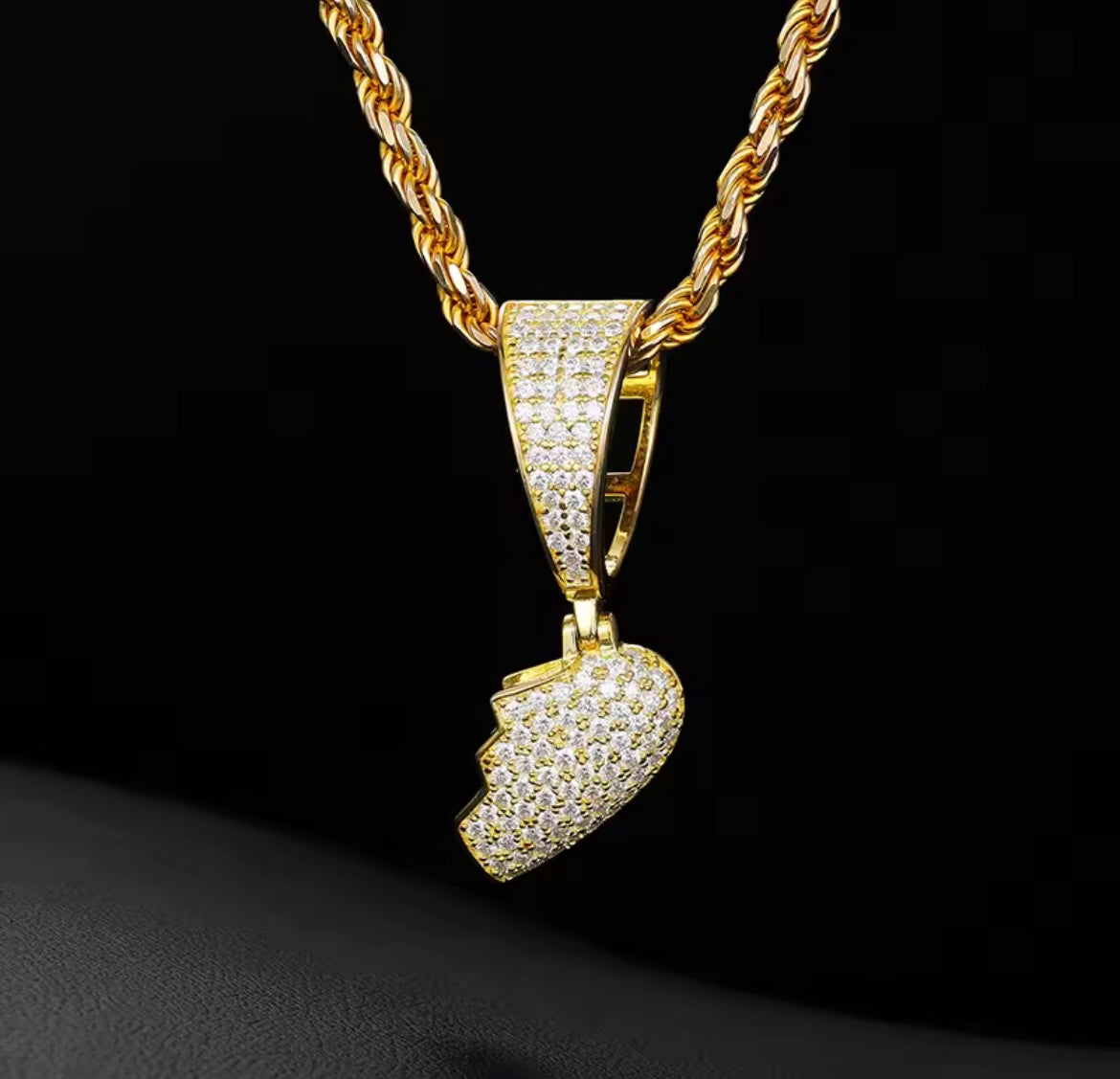 Half Broken Heart Pendant