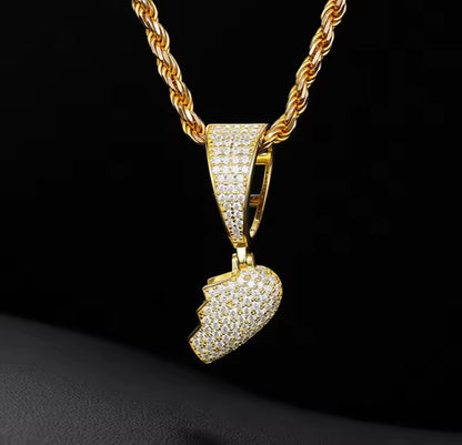 Half Broken Heart Pendant