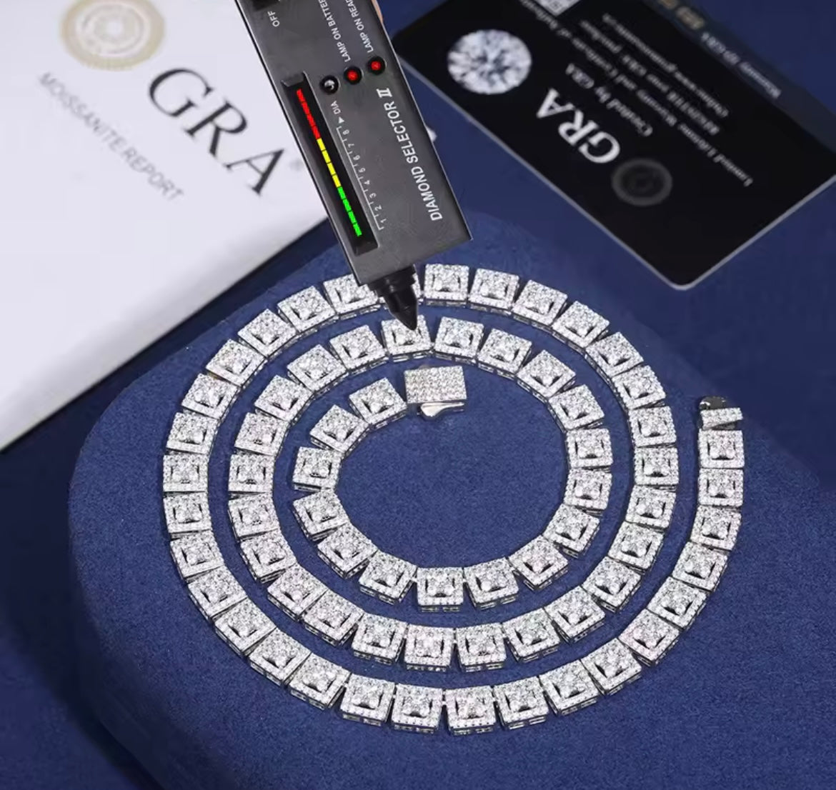 8MM Square Link Chain/Bracelet