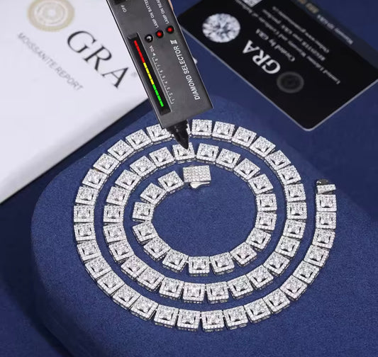 8MM Square Link Chain/Bracelet