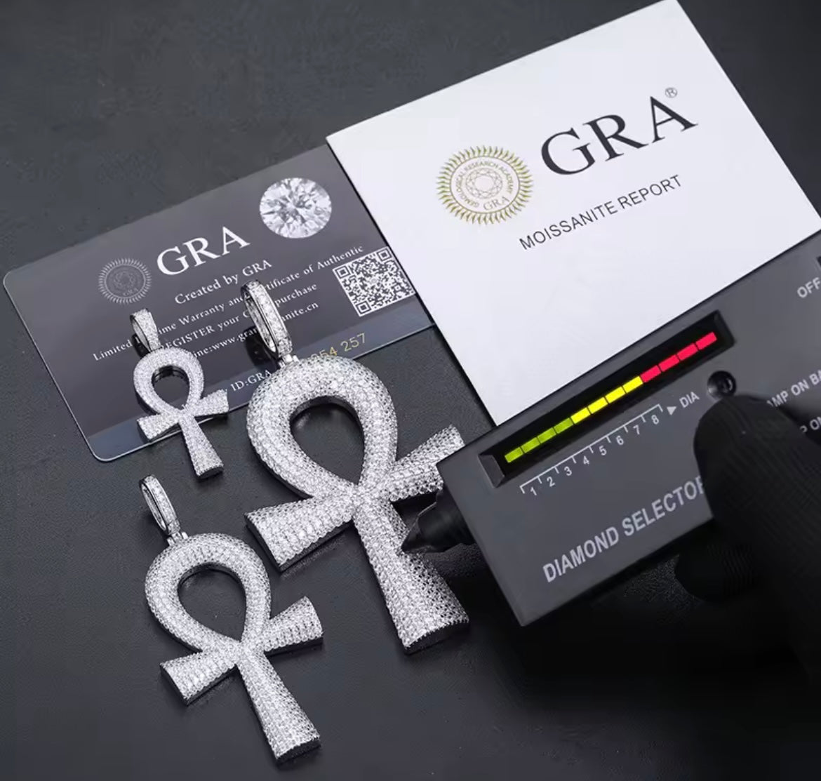 Multi Size Cross Pendant