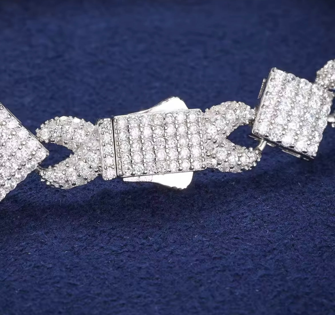 Square Cross Chain/Bracelet