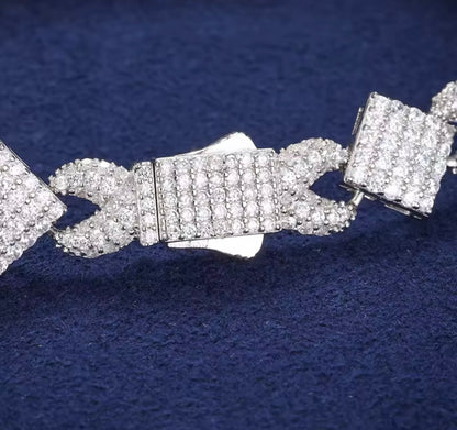 Square Cross Chain/Bracelet