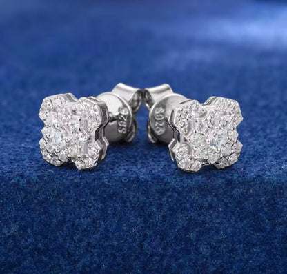 Elegant Geometry Stud Earrings