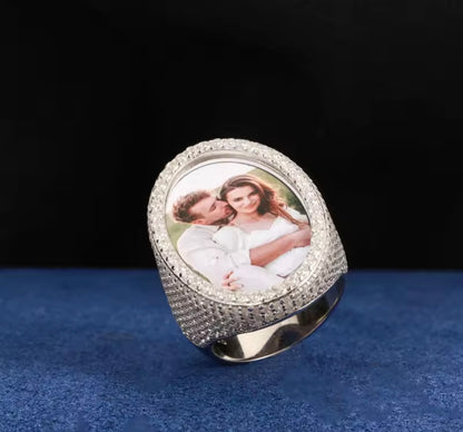 Custom Personalized Photo Ring