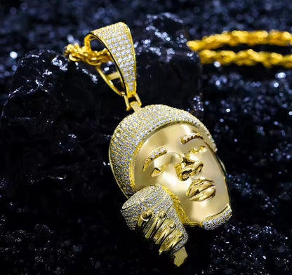 Double Cupped Head Pendant