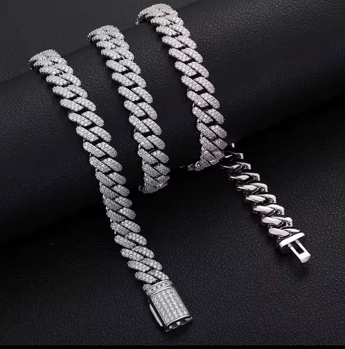 9MM Miami Cuban Chain/Bracelet
