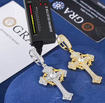 Thorns Cross Pendant