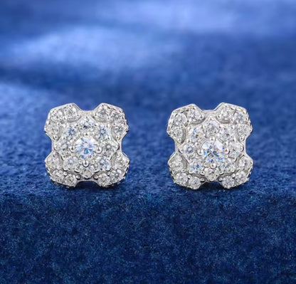 Elegant Geometry Stud Earrings