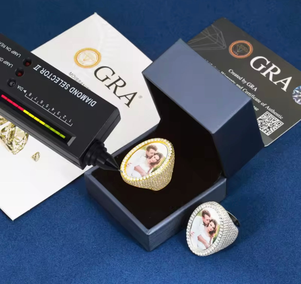 Custom Personalized Photo Ring