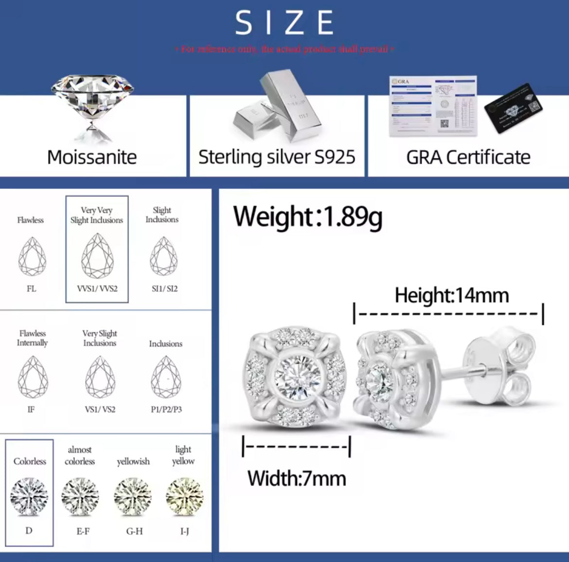 Dragon Claw Stud Earrings