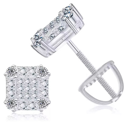 Square Stud Earrings