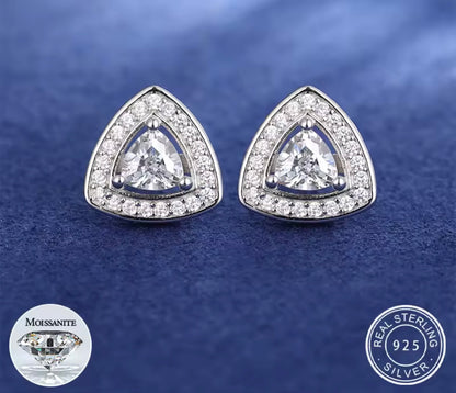 Triangle Stud Earrings