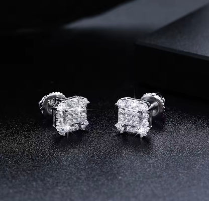 Square Stud Earrings