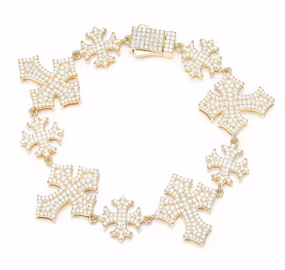 Maltese Cross Bracelet