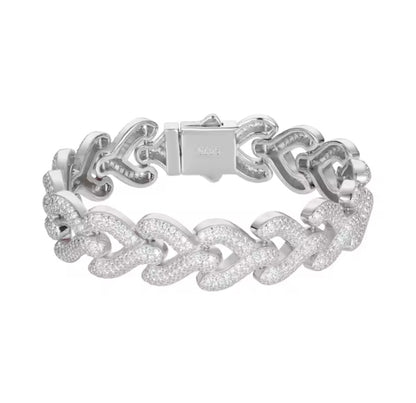 Fish Bone Link Bracelet