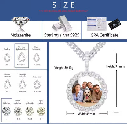 Customized Photo Pendant