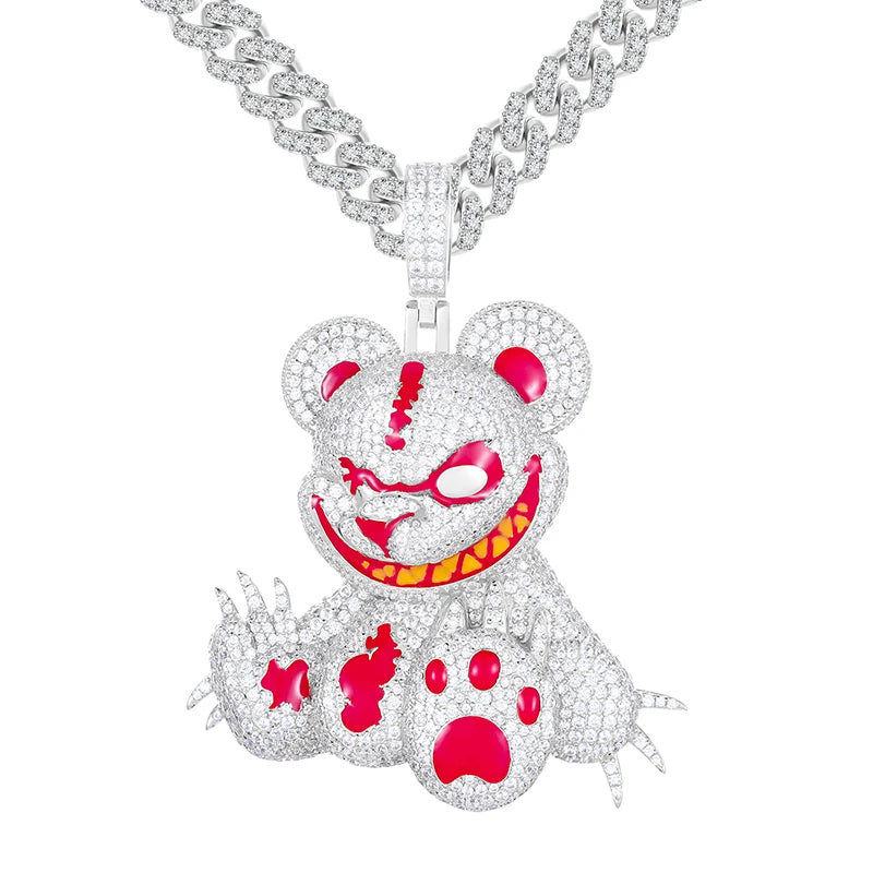 Evil Sitting Bear Pendant