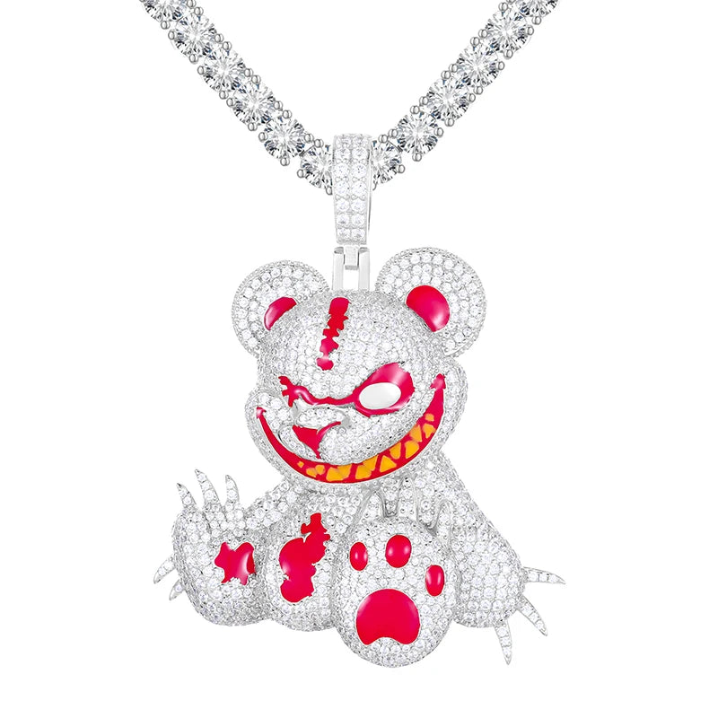 Evil Sitting Bear Pendant