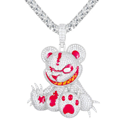 Evil Sitting Bear Pendant