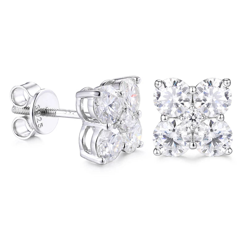 2.48CTW Stud Earrings