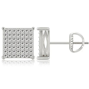 Square Stud Earrings