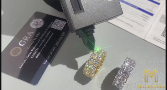 10MM Double Row Tennis Ring