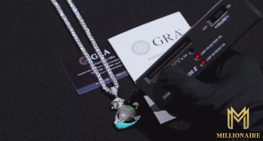 Glowing Escape Dollar Money Bag Pendant