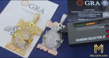 Money Bag F You Pay Me Pendant