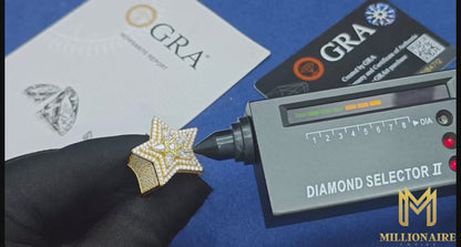 Star Ring Pear Cut Ring