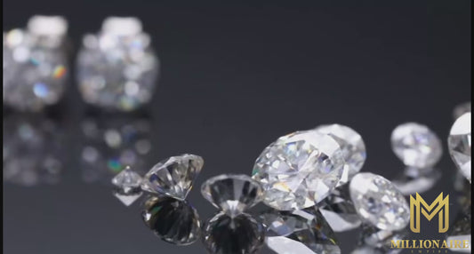 0.3-3CT Silver Stud Earrings