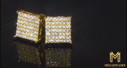 Square Stud Earrings