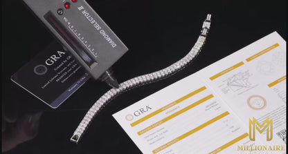 2 Rows 6MM Width Tennis Bracelet