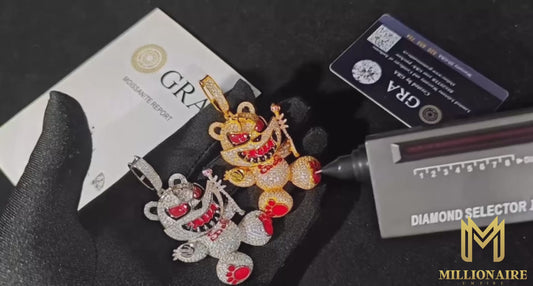 Wizard Violent Bear Pendant