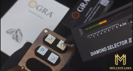 Classic Square Stud Earrings