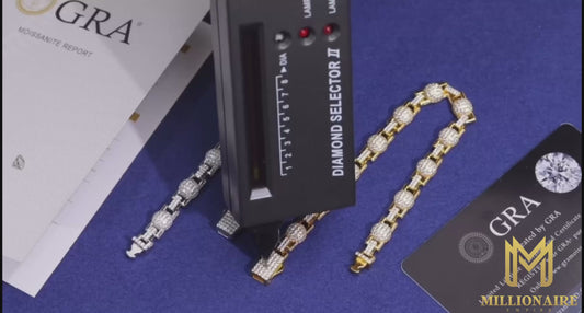 Iced Out Ball Bead Chain/Bracelet